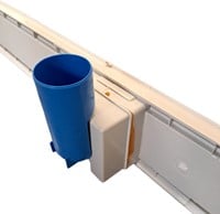 ABS Douchegoot met RVS rooster - 900 x 100 x 84 mm -2
