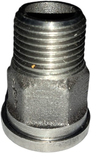 GF inlegdeel vlakdichtend type 371 zwart - 1/2''