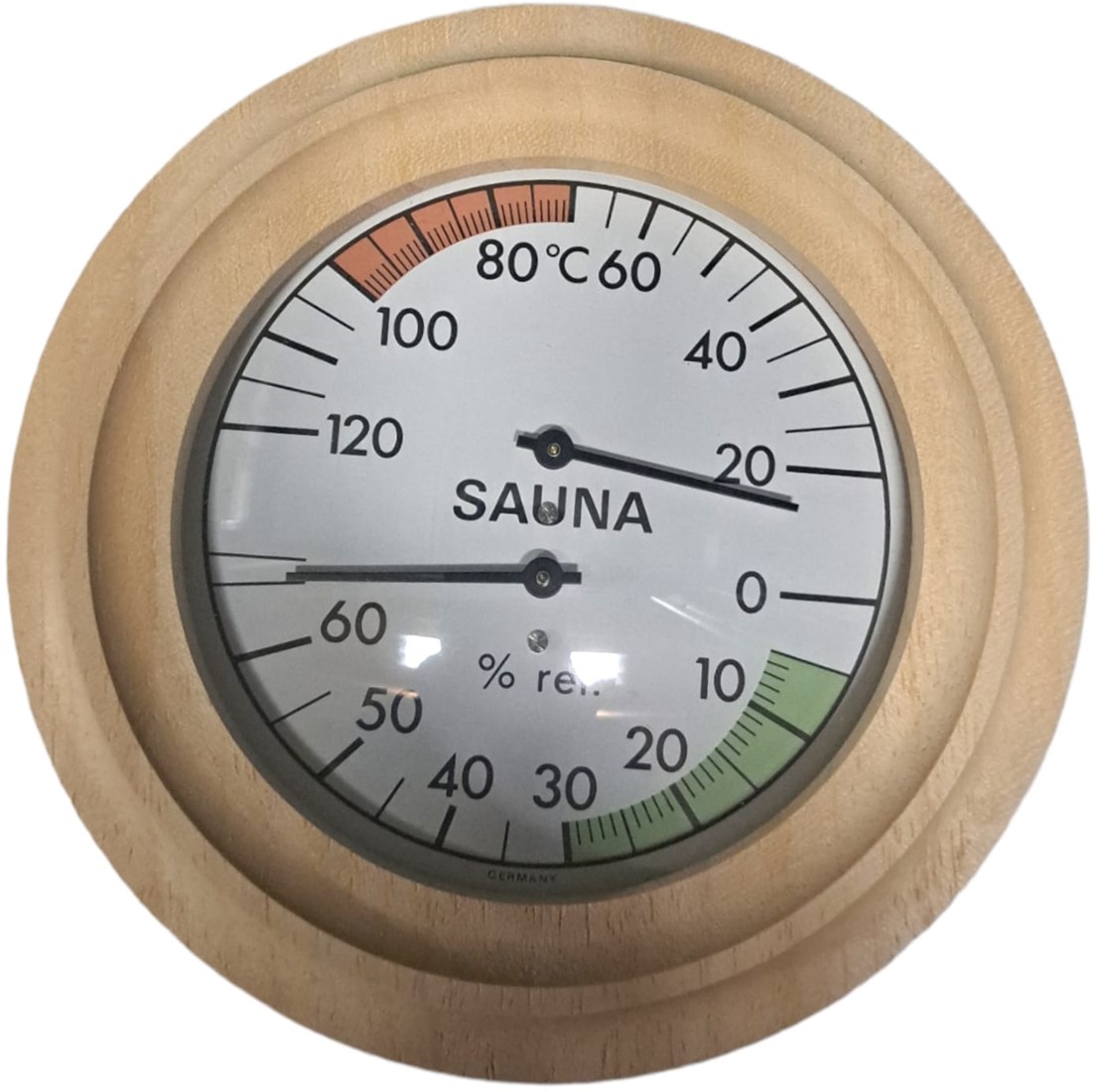 Thermometer hygrometer sauna 130 mm Teruplast