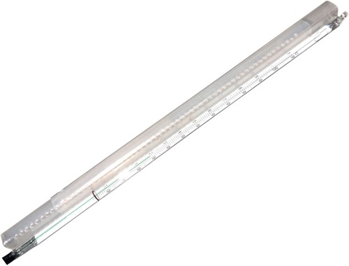 Chem. thermometer -10 +110° lengte 300 mm. groene vl. vull