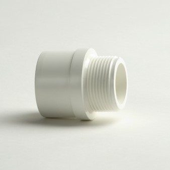 VDL PVC PVC Draadeind - buitendraad - WIT