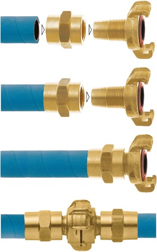 GEKA Plus snelkoppeling XK-2